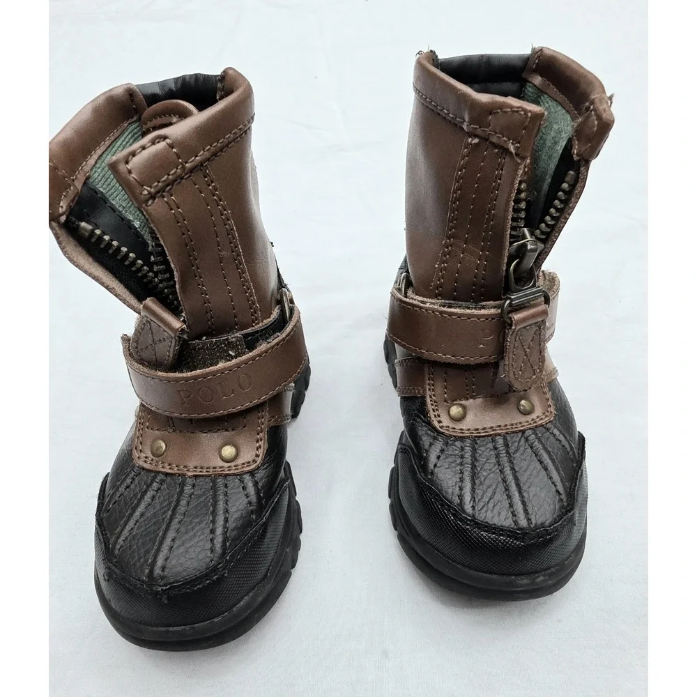 Polo Ralph Lauren Toddler Waterproof Outdoor Boots Size‎ 6